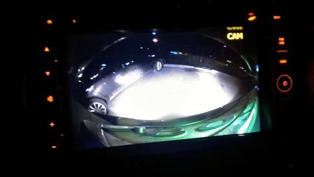 Штатная камера Nissan X-Trail на T31. Пример видео смотреть онлайн