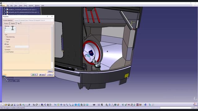 CATIA V5 | NC Machine Tool Builder | Практика смотреть онлайн