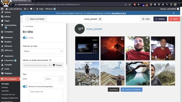 Comment intégrer son feed Instagram sur WordPress ? смотреть онлайн