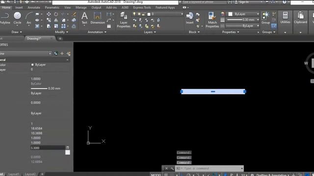 Global Width in AutoCAD смотреть онлайн