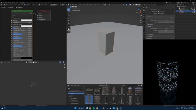 How to Make Building Windows in Blender смотреть онлайн
