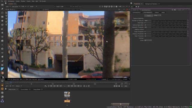 Nuke X 11 - Lens Distortion Node смотреть онлайн