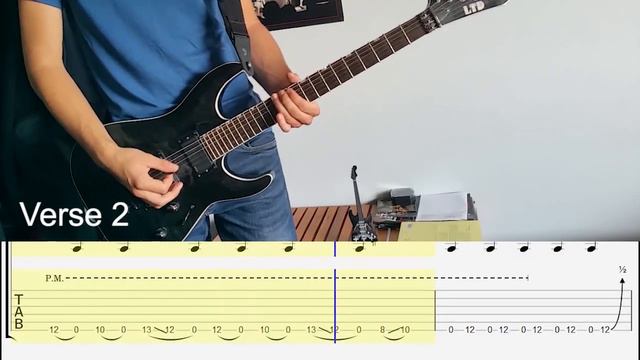 TOOL - Forty Six & 2 Full Guitar Lesson w/ Tabs (The way Adam Jones plays it) смотреть онлайн