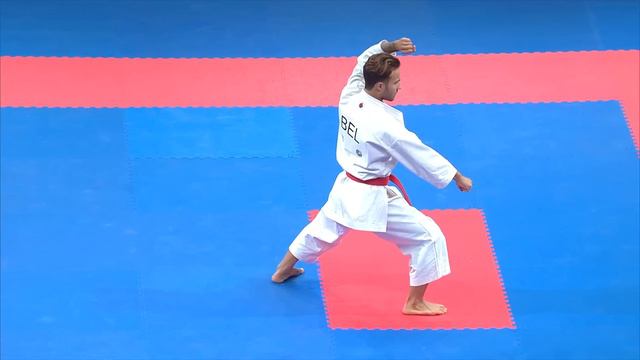 Yvan RODRIGUEZ of Belgium. Kata Sochin. Bronze Medal. 2014 World Karate Championships смотреть онлайн