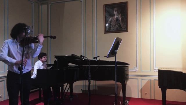 Sergei Prokofiev Violin Sonata No. 2, Mov. 4.  Соната №2 С .Прокофьева для скрипки (отрывок) часть