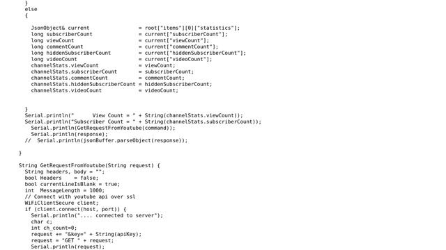 Arduino: Can't read json data esp 32 "parseObject() failed" смотреть онлайн