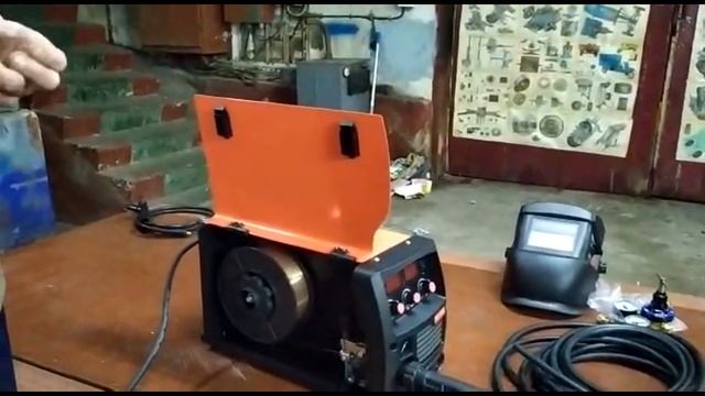 Обзор новой сварки  MIG 200