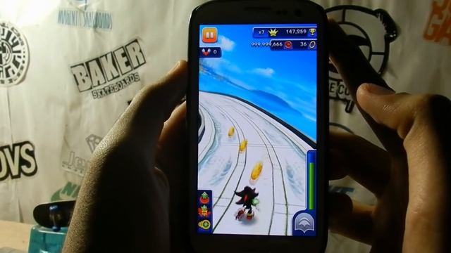 Sonic Dash - Samsung Galaxy S3 Gameplay смотреть онлайн