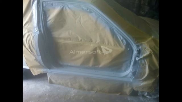 покраска проемов в квадрике