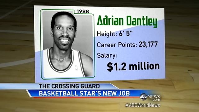 Former NBA Player Adrian Dantley Now a School Crossing Guard смотреть онлайн