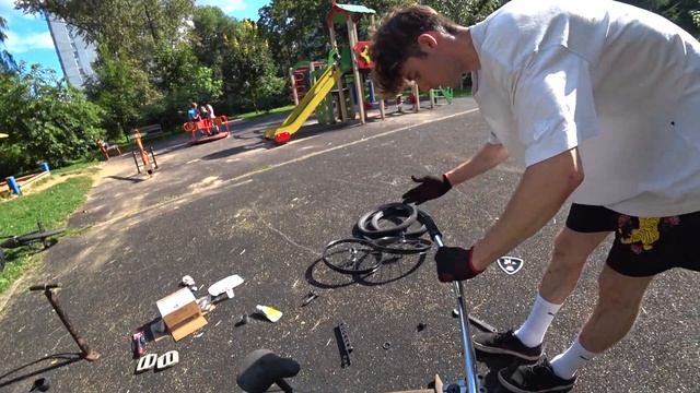 КАК ПРАВИЛЬНО СОБРАТЬ BMX 18+|| СОБИРАЕМ BMX ПОДПИСЧИКУ смотреть онлайн