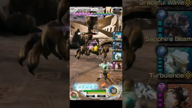 Mobius final fantasy Endless war 2: 76 lap 7 - node 4, newbie part 1 смотреть онлайн