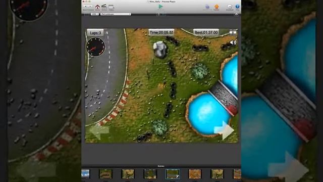 Nitro Rally - Full Racing Game Template GameSalad смотреть онлайн