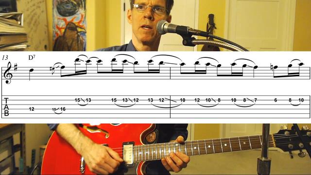 Jazz-Rock Guitar, Part 11: minor pentatonic unison bend in additive rhythm, blues, Mixolydian scale смотреть онлайн