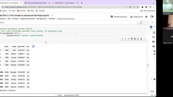 Воркшоп. Python. Функционал библиотеки Pandas. Часть 2
