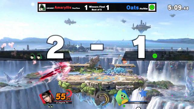 Hype Waves 50 - Winners Finals - LNR | GRNT Amaryllis (Zelda, Bayonetta) vs Oats (Kirby) смотреть онлайн