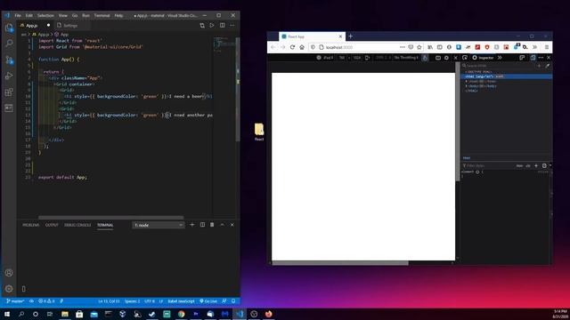 Material UI - Containers and Grids смотреть онлайн