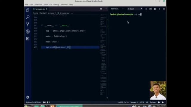 Program Browser dengan Python смотреть онлайн