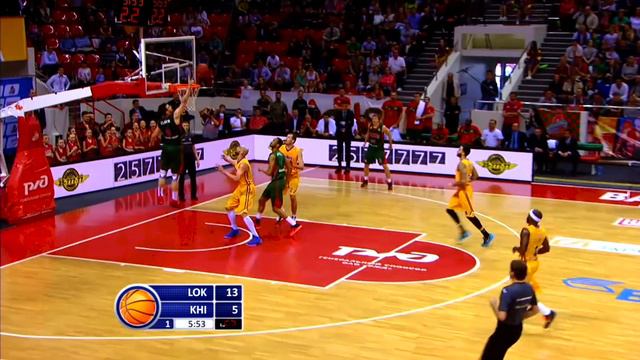 Play of the Day - Victor Claver (Lokomotiv-Kuban) смотреть онлайн