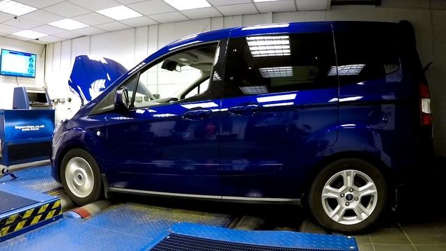Ford Courier 1.5 TDCI Dyno Run смотреть онлайн