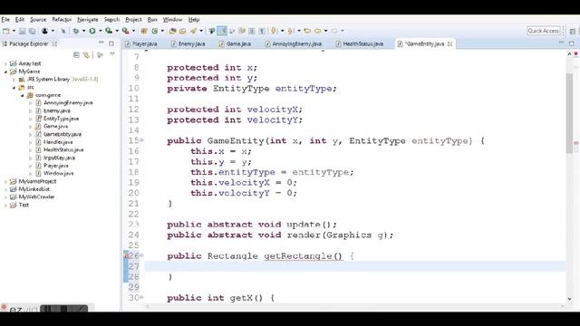 Java Game Programming - #7 - Game Health and Collision смотреть онлайн