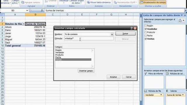Tablas Dinamicas Excel 2007 смотреть онлайн