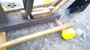 Детский ЭКСКАВАТОР в песочницу своими руками. Children's EXCAVATOR in the sandbox with their hands