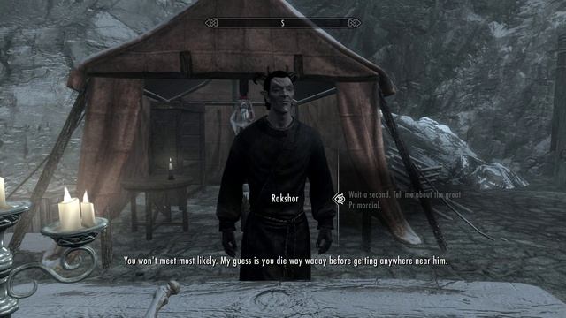 Skyrim Dialogue Test 01