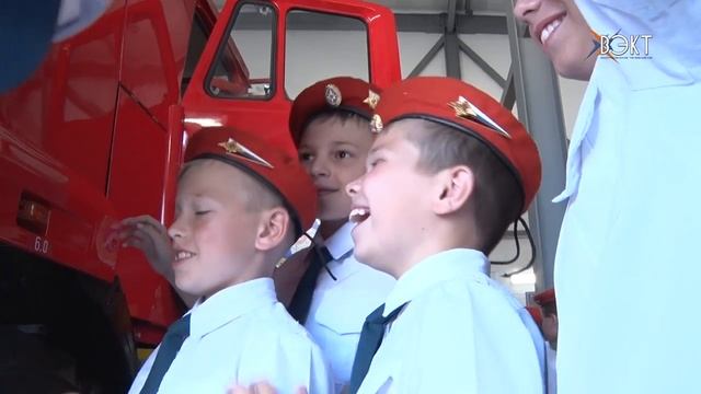 Пожелаем сухих рукавов. В Усадище открылась новая пожарная часть смотреть онлайн