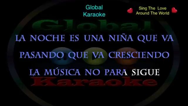 Baila Morena - Global Karaoke Video - In The Style of Julio Iglesias смотреть онлайн