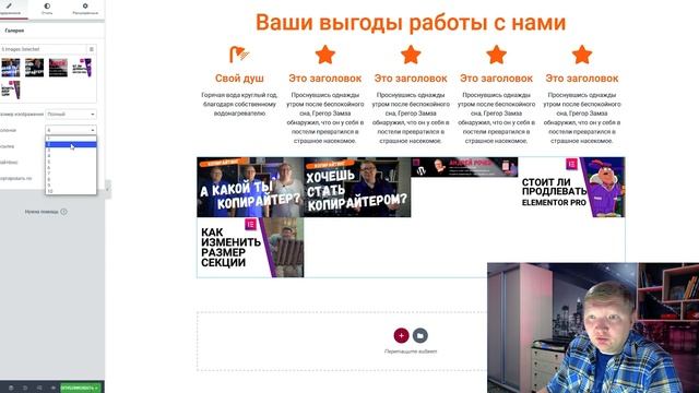 ОБЗОР 30 элементов в бесплатном Elementor Free (конструктор сайта на Wordpress) смотреть онлайн