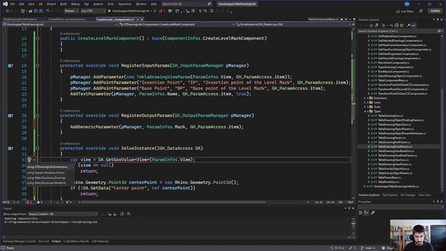 Grasshopper-Tekla Drawing Link development смотреть онлайн