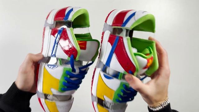 REAL VS FAKE! NIKE SB DUNK EBAY SNEAKER COMPARISON! смотреть онлайн