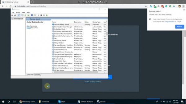 Docker Desktop Installation on Windows 10