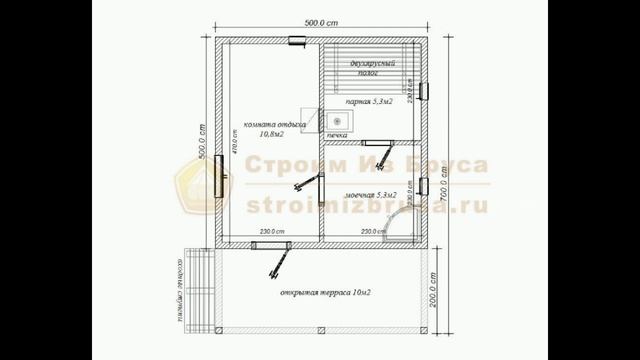 Баня из бруса смотреть онлайн