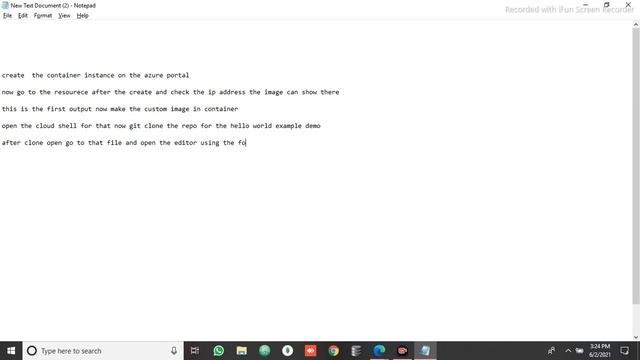 docker container instance using the azure смотреть онлайн