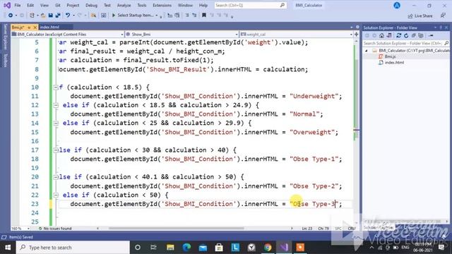 BMI Calculator in | HTML | CSS | JavaScript | смотреть онлайн