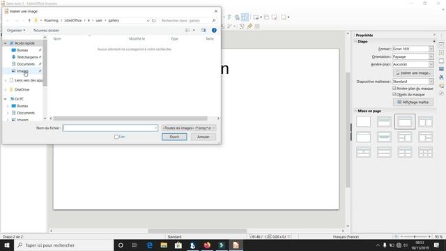 Libre Office - Créer un diaporama смотреть онлайн