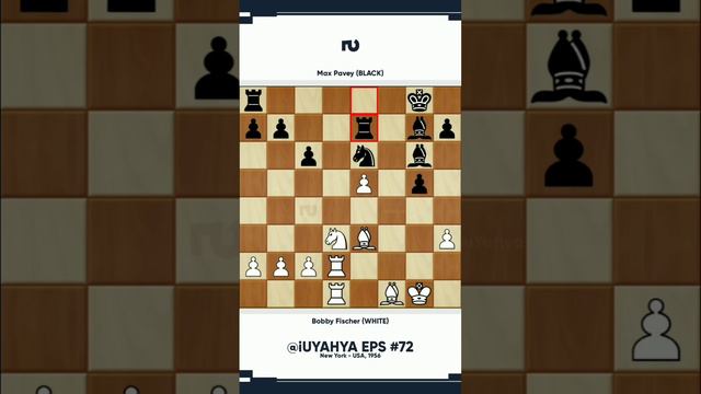 Bobby Fischer vs Max Pavey | New York - USA, 1956 смотреть онлайн