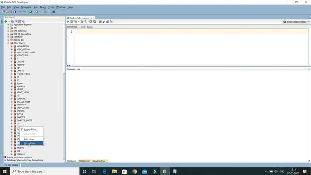 How to Unlock users using Oracle SQL Developer? || Oracle SQL Developer Tutorial смотреть онлайн