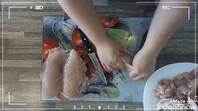 Готовим максимум блюд из одной курицы. Этап 1. Разделываем курицу. Часть 2. смотреть онлайн