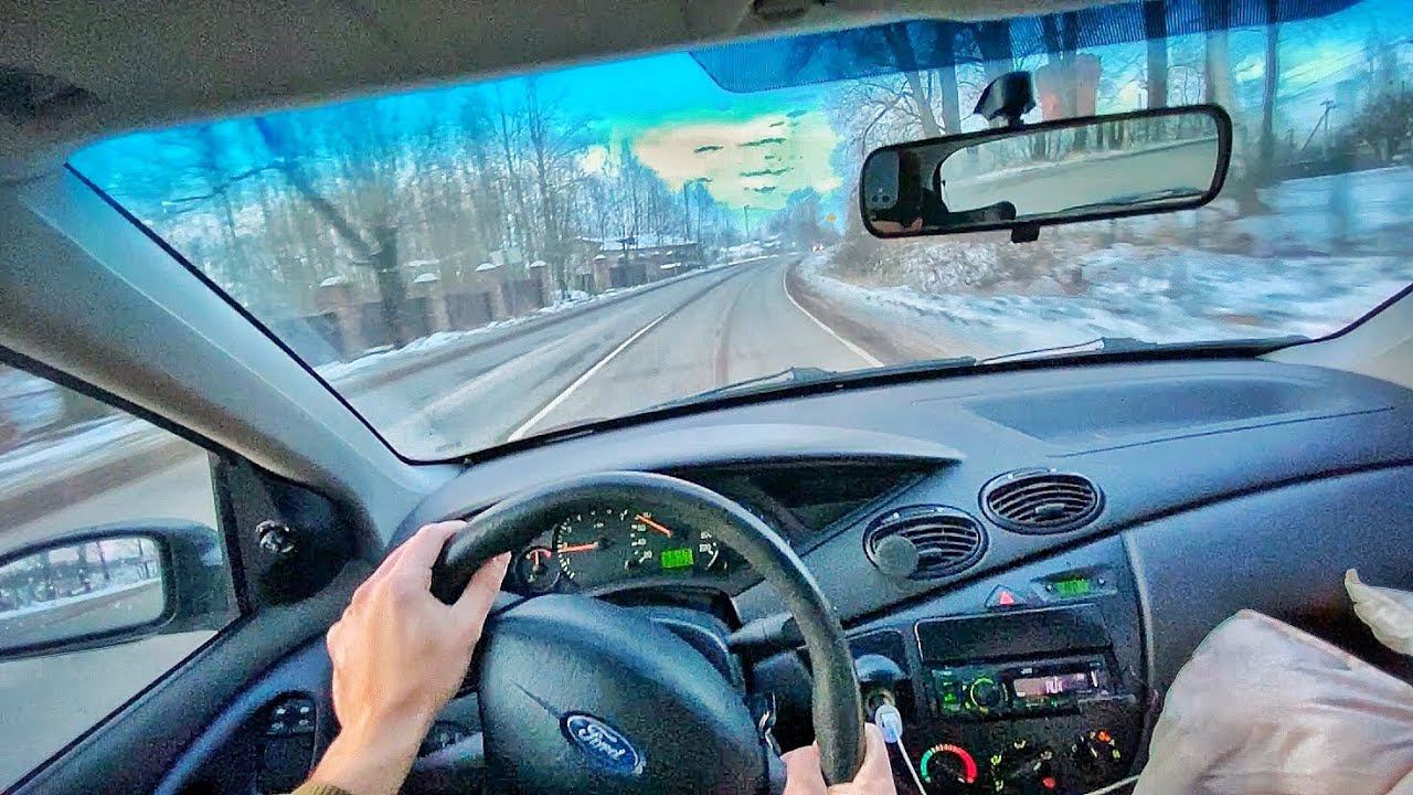 2004 Ford Focus 1,6 мт - Тест драйв от первого лица смотреть онлайн
