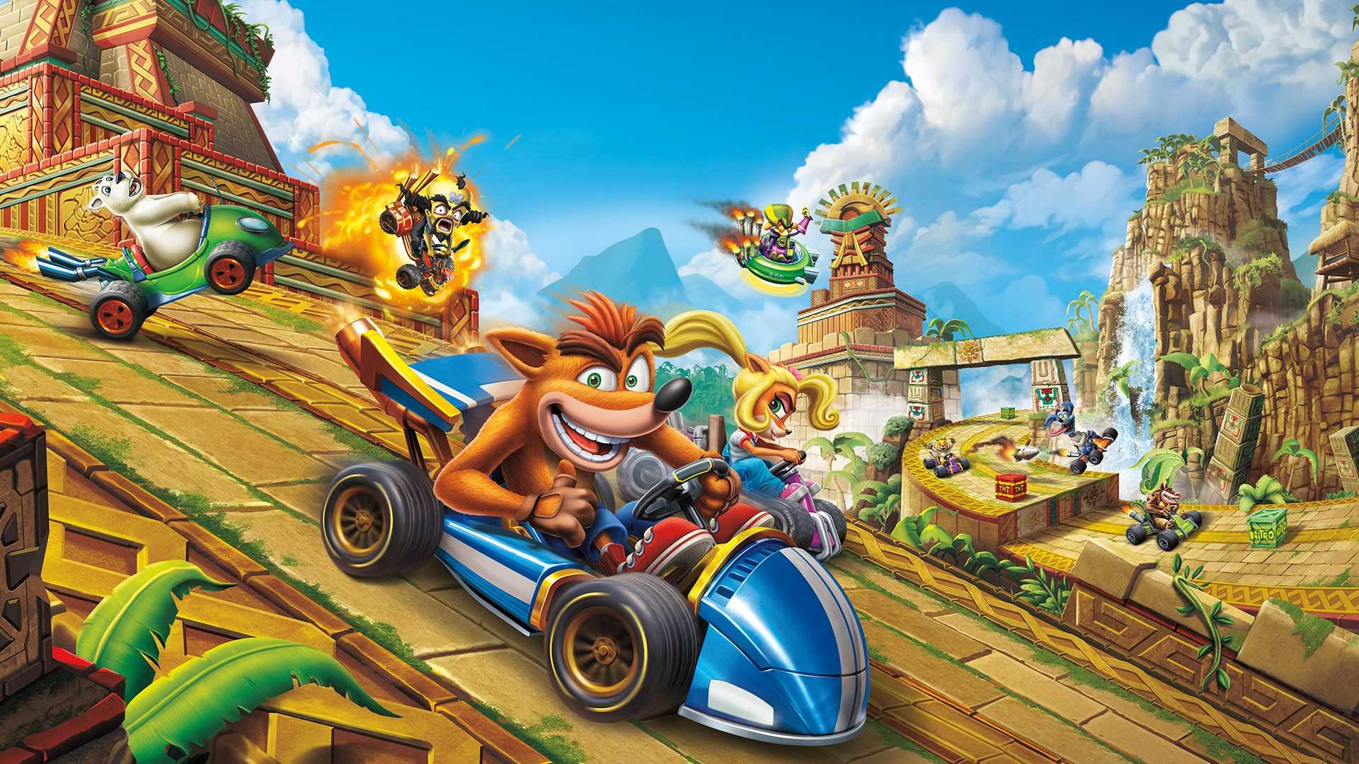 Сrash Team Racing - CTR ( Часть 1 ) смотреть онлайн