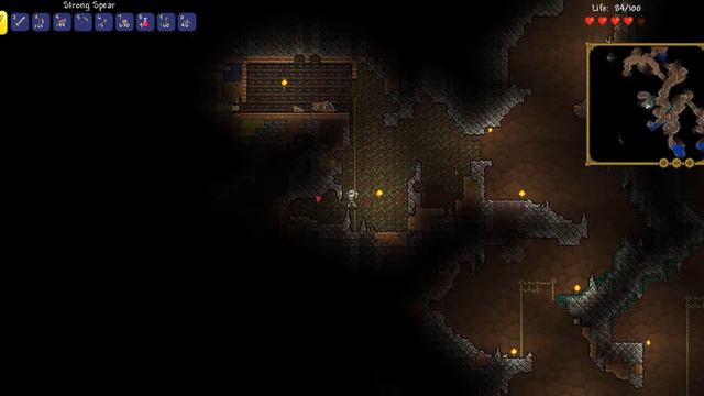 Terraria Выжить любой ценой №11 "Добыча, стройка, магия". смотреть онлайн