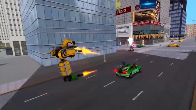 Bee Robot Car Transformation Game: Robot Car Games смотреть онлайн