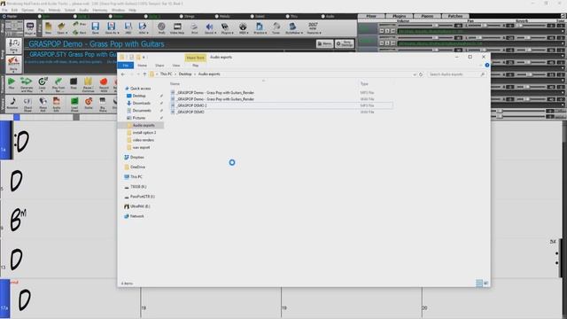 Band-in-a-Box® for Windows® - Exporting Audio Files Tutorial смотреть онлайн