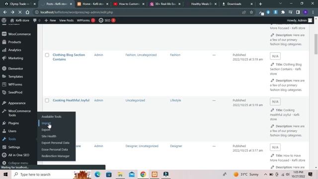 How to Import/Export Website Content in Wordpress || Wordpress website смотреть онлайн