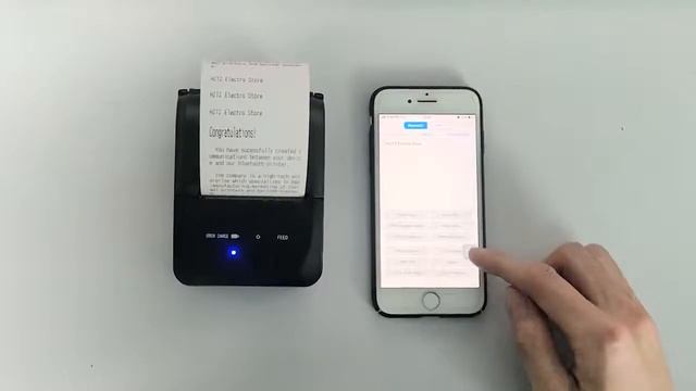 Термопринтер чеков Pos Bluetooth мобильный смотреть онлайн