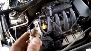 Меняем свечи на к4м, рено логан сандеро