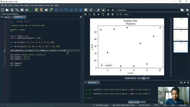 Scatter Plots | Python | Part 6 смотреть онлайн